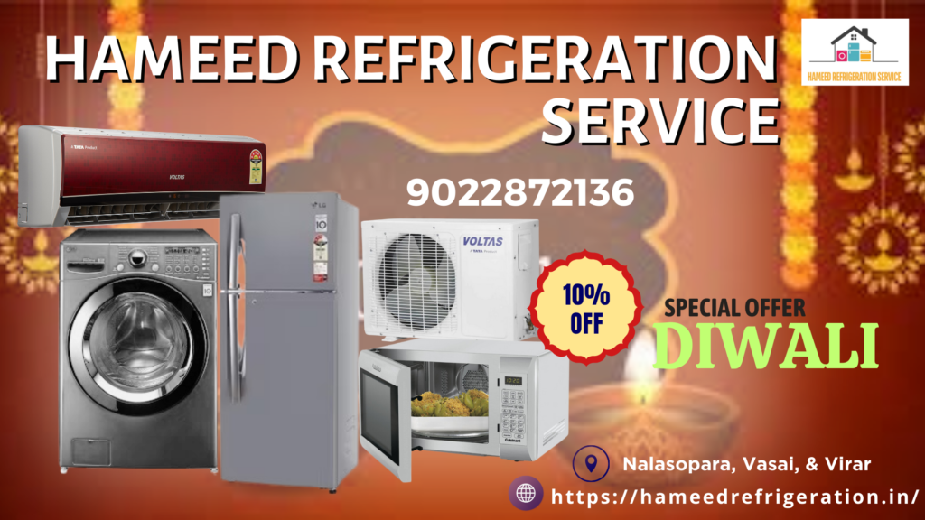 ALL APPLIANCE SERVICE REPAIR AT vasai HAMEED REFRIDGERATION SERVICE 27