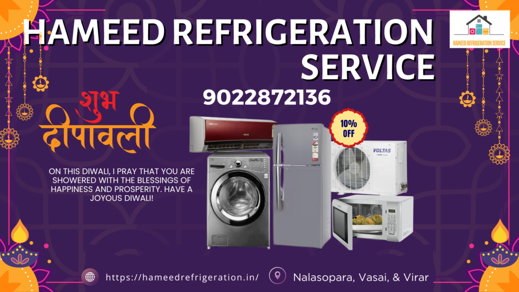 ALL APPLIANCE SERVICE REPAIR AT vasai HAMEED REFRIDGERATION SERVICE 30