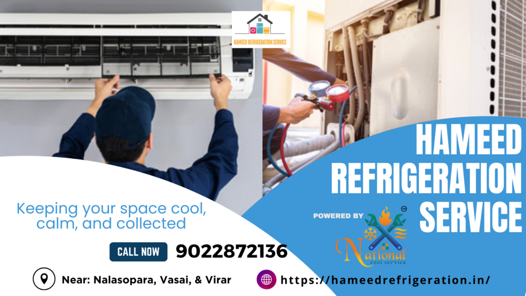 ac repair service at nalasopara HAMEED REFRIDGERATION SERVICE 03