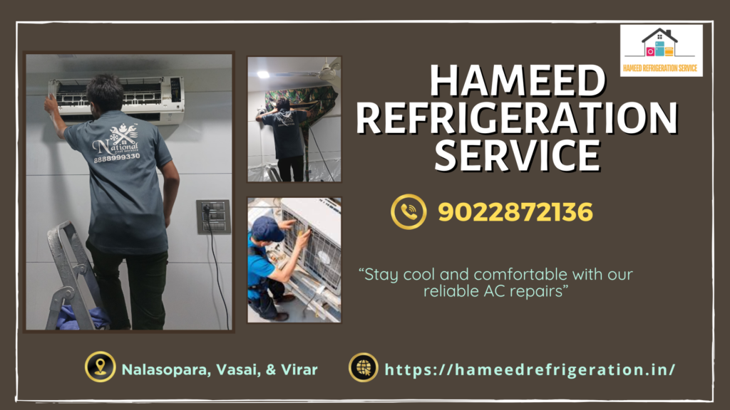 ac repair service at nalasopara HAMEED REFRIDGERATION SERVICE 13