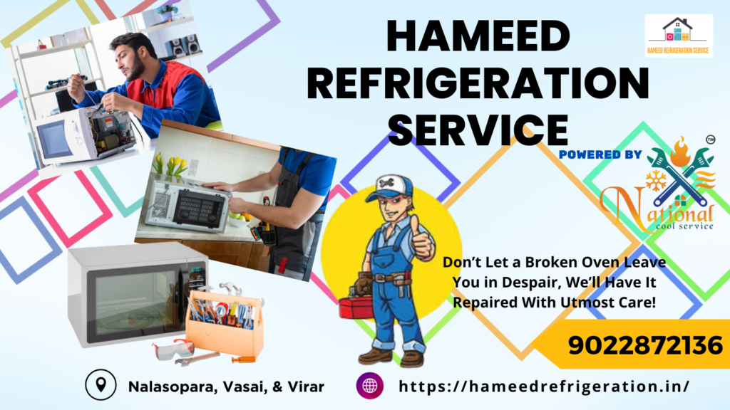 microwave oven repair at VASAI HAMEED REFRIDGERATION SERVICE07