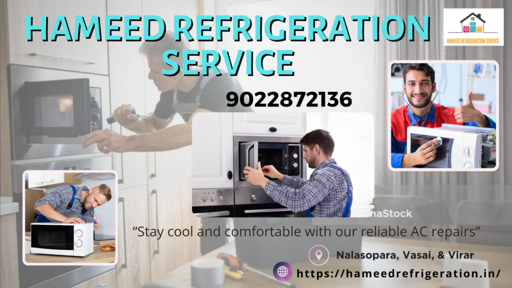 microwave oven repair at vasai HAMEED REFRIDGERATION SERVICE 26