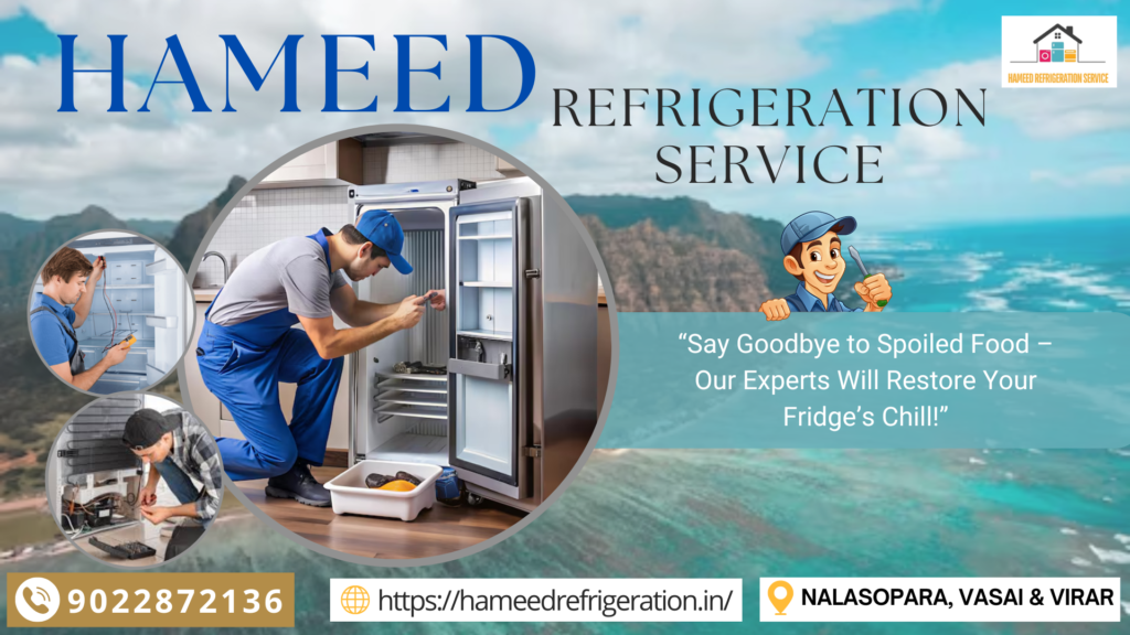 fridge COOLING PROBLEM repair SERGVICE at VASAI HAMEED REFRIDGERATION SERVICE 14