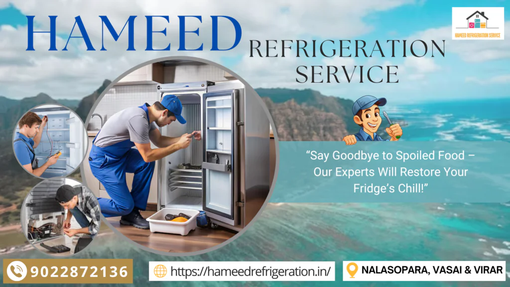 fridge COOLING PROBLEM repair SERGVICE at VASAI HAMEED REFRIDGERATION SERVICE 14