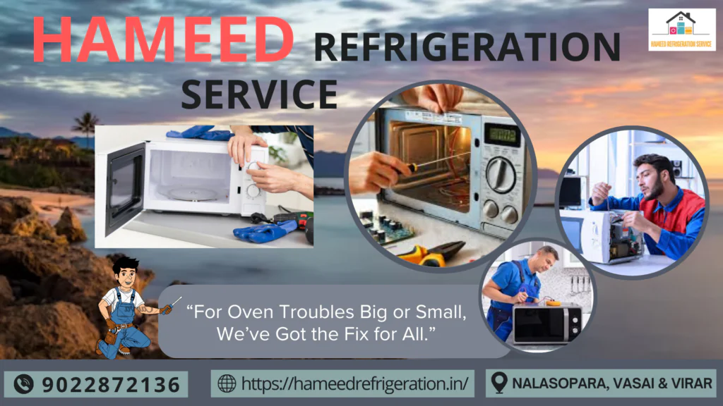 microwave oven repair at vasai HAMEED REFRIDGERATION SERVICE 23 12