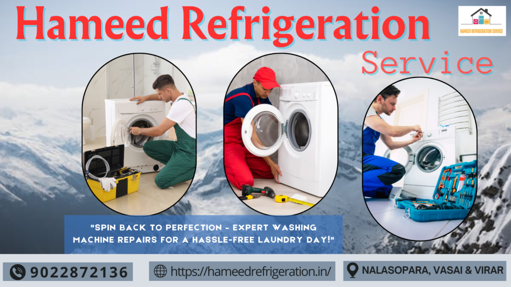 washing machine DRAIN PROBLEM repair at HAMEED REFRIDGERATION SERVICE 03 12