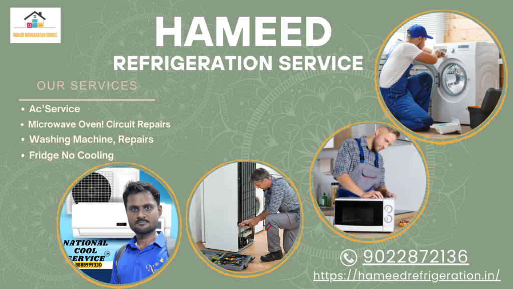 ALL APPLIANCE SERVICE REPAIR AT vasai HAMEED REFRIDGERATION SERVICE 24 02