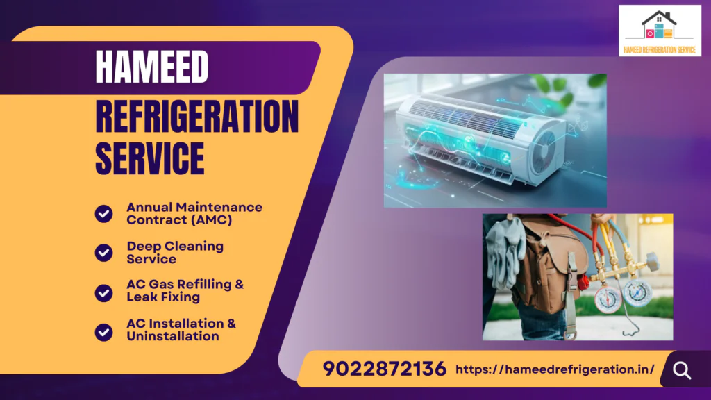 ac repair service at nalasopara HAMEED REFRIDGERATION SERVICE 26 02