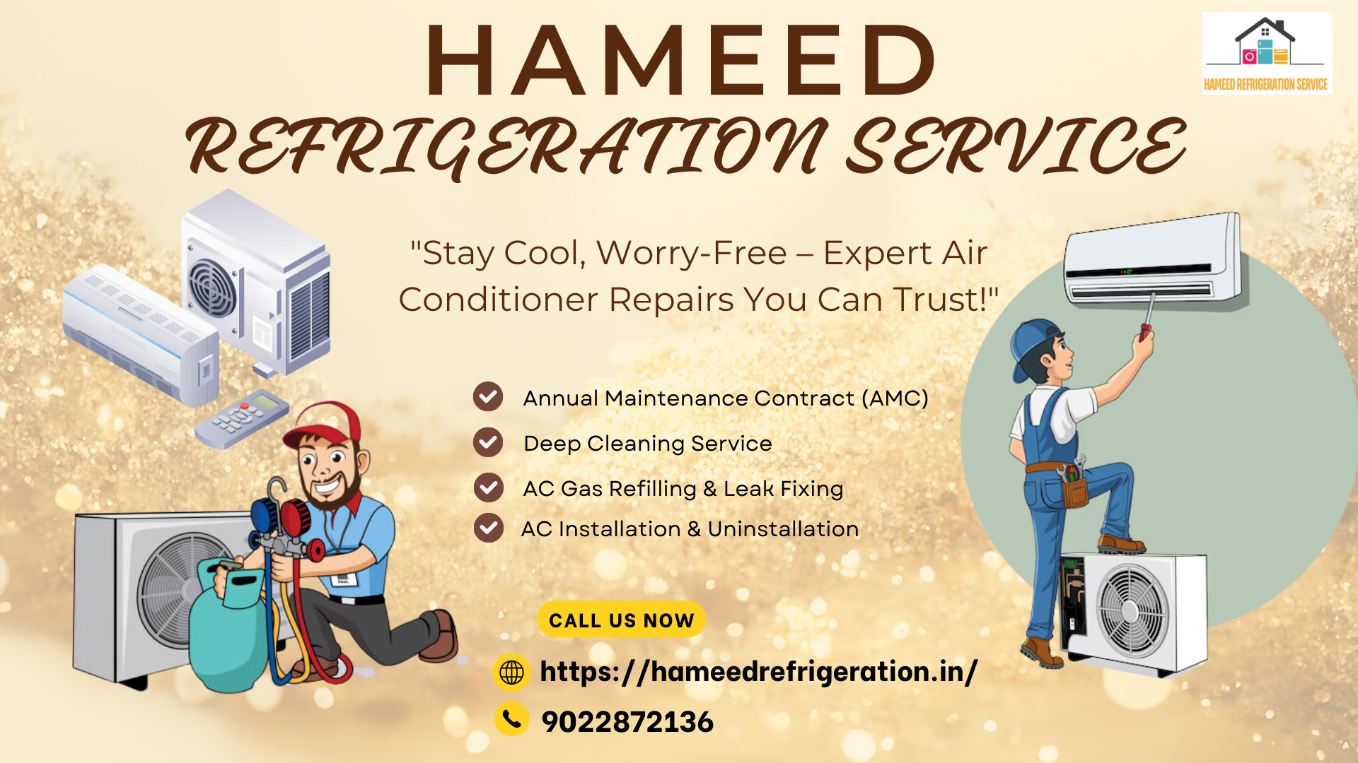 Expert Air Conditioner Repair & Services in Nalasopara, Vasai, Virar –