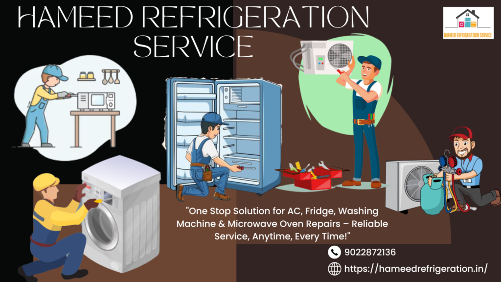β
Best Air Conditioner, Refrigeration, Washing Machine & Microwave Oven Repair & Services in Nalasopara, Vasai & Virar β 3 ALL APPLIANCE SERVICE REPAIR AT NEAR ME HAMEED REFRIDGERATION SERVICE 09 06