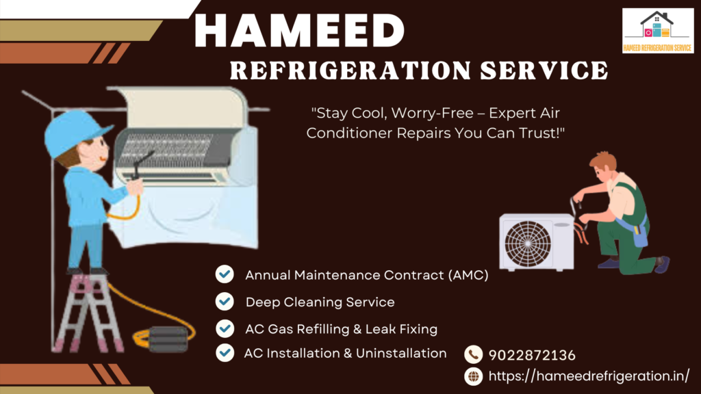 β
Best Air Conditioner Repair and Services in Nalasopara, Vasai & Virar β 3 ac repair service at nalasopara HAMEED REFRIDGERATION SERVICE 11 06