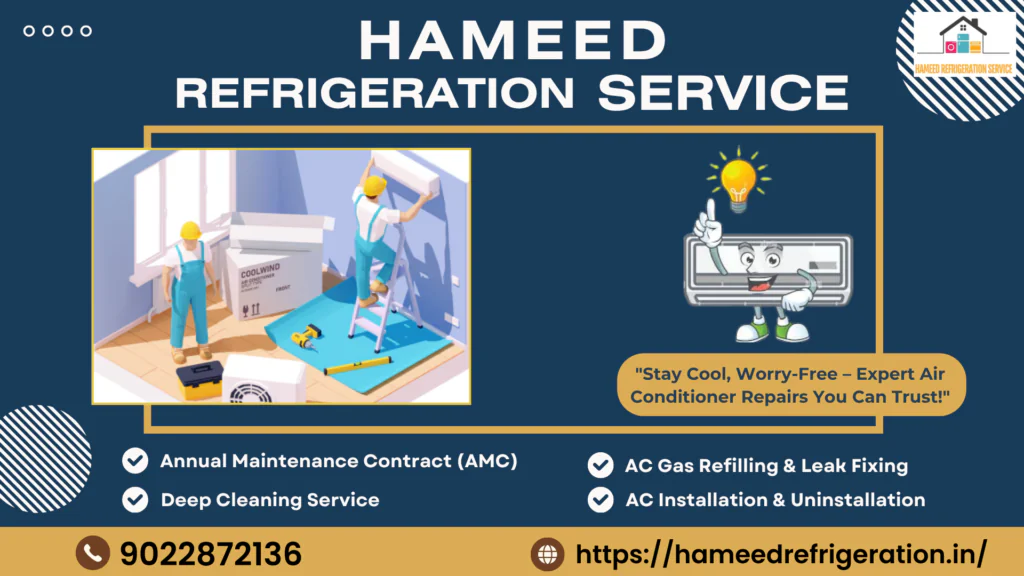 ac repair service at nalasopara HAMEED REFRIDGERATION SERVICE 17 06